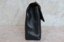 将图片加载到图库查看器，CHANEL/香奈儿 中号CF 单盖包 链条包 羊皮 Black/Gold hadware(黑色/金色金属) 肩背包 600080047
