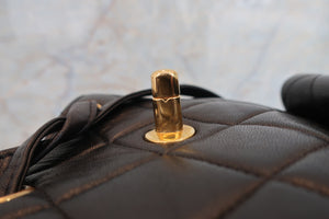 CHANEL/シャネル マトラッセチェーンリュック ラムスキン ブラック/ゴールド金具 リュック 700060267