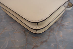 HERMES／エルメス コンスタンス3 ミニ ヴォーエプソン ナタ B刻印 ショルダーバッグ 700070300