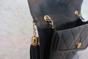 CHANEL/シャネル マトラッセフリンジチェーンショルダーバッグ