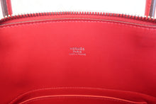 画像をギャラリービューアに読み込む, HERMES／エルメス ボリード27 ヴォーエプソン ルージュカザック T刻印 ショルダーバッグ 800090119
