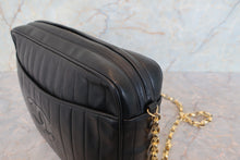 将图片加载到图库查看器，CHANEL/香奈儿 coco小姐 流苏 链条包 羊皮 Black/Gold hadware(黑色/金色金属) 肩背包 700110148
