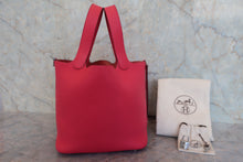 画像をギャラリービューアに読み込む, HERMES／エルメス ピコタンロックＭＭ トリヨンクレマンス ローズエクストリーム D刻印 ハンドバッグ 800030117
