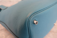 將圖片載入圖庫檢視器 HERMES／エルメス ピコタンロックＰＭ トリヨンクレマンス ブルージーン ハンドバッグ 700060255
