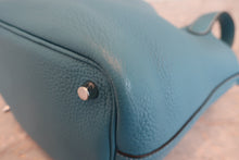 將圖片載入圖庫檢視器 HERMES／エルメス ピコタンロックＰＭ トリヨンクレマンス ブルージーン ハンドバッグ 700060255
