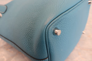 HERMES／エルメス ピコタンロックＰＭ トリヨンクレマンス ブルージーン ハンドバッグ 700060255