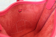 将图片加载到图库查看器，HERMES EVELYNE TPM Clemence leather Rose extreme A刻印 Shoulder bag 600050173
