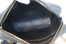 将图片加载到图库查看器，CHANEL/香奈儿 coco小姐 流苏 链条包 羊皮 Black/Gold hadware(黑色/金色金属) 肩背包 700110148
