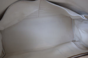 HERMES／エルメス ケリー28 ヴォーガリバー ホワイト 〇R刻印 ハンドバッグ 700040113
