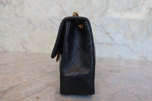 画像をギャラリービューアに読み込む, CHANEL/シャネル ミニマトラッセシングルフラップチェーンショルダーバッグ ラムスキン ブラック/ゴールド金具 ショルダーバッグ 800020042
