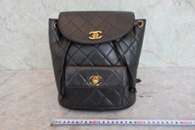 画像をギャラリービューアに読み込む, CHANEL/シャネル マトラッセチェーンリュック ラムスキン ブラック/ゴールド金具 リュック 800040187
