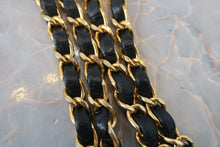 画像をギャラリービューアに読み込む, CHANEL/シャネル ミニマトラッセシングルフラップチェーンショルダーバッグ ラムスキン ブラック/ゴールド金具 ショルダーバッグ 800020042
