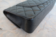 Load image into Gallery viewer, CHANEL Matelasse double flap double chain shoulder bag Caviar skin Black/Silver hadware Shoulder bag 800080082
