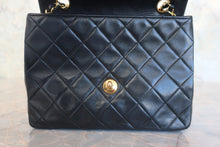 画像をギャラリービューアに読み込む, CHANEL/シャネル ミニマトラッセシングルフラップチェーンショルダーバッグ ラムスキン ブラック/ゴールド金具 ショルダーバッグ 800020042
