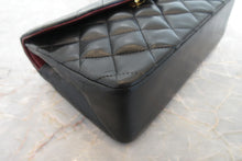 将图片加载到图库查看器，CHANEL/香奈儿 迷你CF 链条包 羊皮 Black/Gold hadware(黑色/金色金属) 肩背包 700100155
