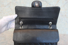 Load image into Gallery viewer, CHANEL Matelasse double flap double chain shoulder bag Caviar skin Black/Silver hadware Shoulder bag 800080082
