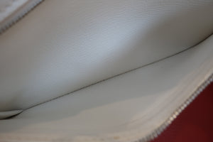 HERMES／エルメス バーキン30 トリヨンクレマンス サンギーヌ/ホワイト ハンドバッグ 700060224