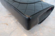 将图片加载到图库查看器，CHANEL/香奈儿 CF 双盖 双链条包 羊皮 Black/Gold hadware(黑色/金色金属) 肩背包 800060037
