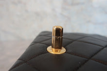 将图片加载到图库查看器，CHANEL/香奈儿 戴妃 CF 链条包 羊皮 Black/Gold hadware(黑色/金色金属) 肩背包 800030122

