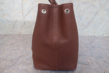 将图片加载到图库查看器，HERMES  GARDEN PARTY PM  Negonda leather Marron d'Inde □O刻印 Tote bag 700120258
