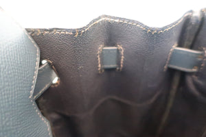 HERMES BIRKIN 30 Graine Couchevel leather Navy □D刻印 Hand bag 600050208