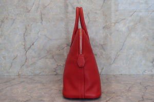 HERMES／エルメス ボリード31 ヴォースイフト ルージュガランス □K刻印 ショルダーバッグ 700060228