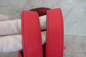 HERMES／エルメス ピコタンロックＰＭ トリヨンクレマンス ローズエクストリーム D刻印 ハンドバッグ 700080013