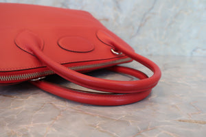 HERMES／エルメス ボリード31 ヴォースイフト ルージュガランス □K刻印 ショルダーバッグ 700060228