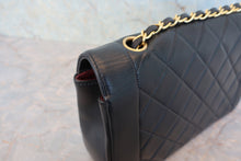 画像をギャラリービューアに読み込む, CHANEL/シャネル ダイアナマトラッセチェーンショルダーバッグ ラムスキン ブラック/ゴールド金具 ショルダーバッグ 800080054
