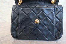 画像をギャラリービューアに読み込む, CHANEL/シャネル マトラッセチェーンショルダーバッグ ラムスキン ブラック/ゴールド金具 ショルダーバッグ 800020081
