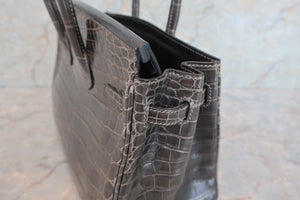 HERMES BIRKIN 25 Crocodile Niloticus □J刻印 Hand bag 600080060