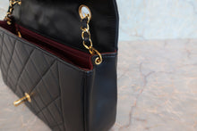 画像をギャラリービューアに読み込む, CHANEL/シャネル ダイアナマトラッセチェーンショルダーバッグ ラムスキン ブラック/ゴールド金具 ショルダーバッグ 800080054
