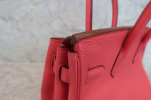 画像をギャラリービューアに読み込む, HERMES／エルメス バーキン30 トリヨンクレマンス ブーゲンビリア □M刻印 ハンドバッグ 800090196
