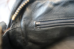 CHANEL/シャネル マトラッセフリンジチェーンショルダーバッグ ラムスキン ブラック/ゴールド金具 ショルダーバッグ 700090064