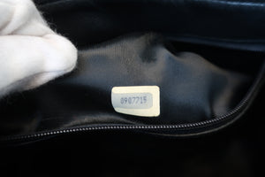 CHANEL/シャネル マトラッセフリンジチェーンショルダーバッグ ラムスキン ブラック/ゴールド金具 ショルダーバッグ 700090064