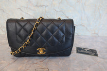 画像をギャラリービューアに読み込む, CHANEL/シャネル ダイアナマトラッセチェーンショルダーバッグ キャビアスキン ブラック/ゴールド金具 ショルダーバッグ 800020078
