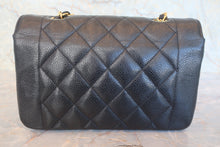 画像をギャラリービューアに読み込む, CHANEL/シャネル ダイアナマトラッセチェーンショルダーバッグ キャビアスキン ブラック/ゴールド金具 ショルダーバッグ 800020078
