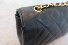 画像をギャラリービューアに読み込む, CHANEL/シャネル ダイアナマトラッセチェーンショルダーバッグ キャビアスキン ブラック/ゴールド金具 ショルダーバッグ 800020078

