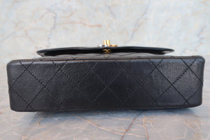CHANEL/シャネル パリ限定ミニマトラッセダブルフラップチェーンショルダーバッグ ラムスキン ブラック/ゴールド金具 ショルダーバッグ 700090035