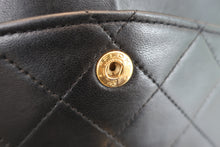 将图片加载到图库查看器，CHANEL/香奈儿 CF 双盖 双链条包 羊皮 Black/Gold hadware(黑色/金色金属) 肩背包 800050002

