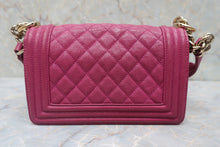 Load image into Gallery viewer, CHANEL LeBOY CHANEL chain shoulder bag Caviar skin Pink/Gold hadware Shoulder bag 800030161
