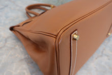 Load image into Gallery viewer, HERMES BIRKIN 35 Graine Couchevel leather Gold □A Engraving Hand bag 800090050
