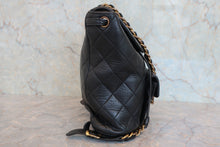 画像をギャラリービューアに読み込む, CHANEL/シャネル マトラッセチェーンリュック ラムスキン ブラック/ゴールド金具 リュック 800060158
