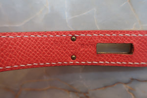 HERMES／エルメス キャンディバーキン35 ヴォーエプソン ローズジャイプール/ゴールド □P刻印 ハンドバッグ 700060280