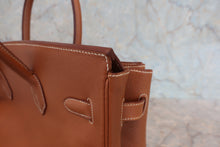 Load image into Gallery viewer, HERMES BIRKIN 35 Graine Couchevel leather Gold □A Engraving Hand bag 800090050
