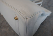 画像をギャラリービューアに読み込む, HERMES／エルメス バーキン35 トリヨンクレマンス ホワイト □F刻印 ハンドバッグ 800020018
