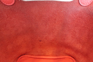 HERMES PICOTIN LOCK PM Clemence leather Rose jaipur □R刻印 Hand bag 600050124