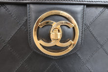 画像をギャラリービューアに読み込む, CHANEL/シャネル ビコローレバニティ ラムスキン ブラック/ゴールド金具 バニティ 800050006
