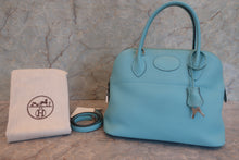 画像をギャラリービューアに読み込む, HERMES／エルメス ボリード31 トリヨンクレマンス ブルーアトール T刻印 ショルダーバッグ 700120246
