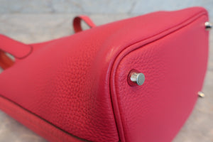 HERMES／エルメス ピコタンロックカザック２ＰＭ トリヨンクレマンス ローズメキシコ/ローズエクストリーム/ルージュクー Z刻印 ハンドバッグ 700060086